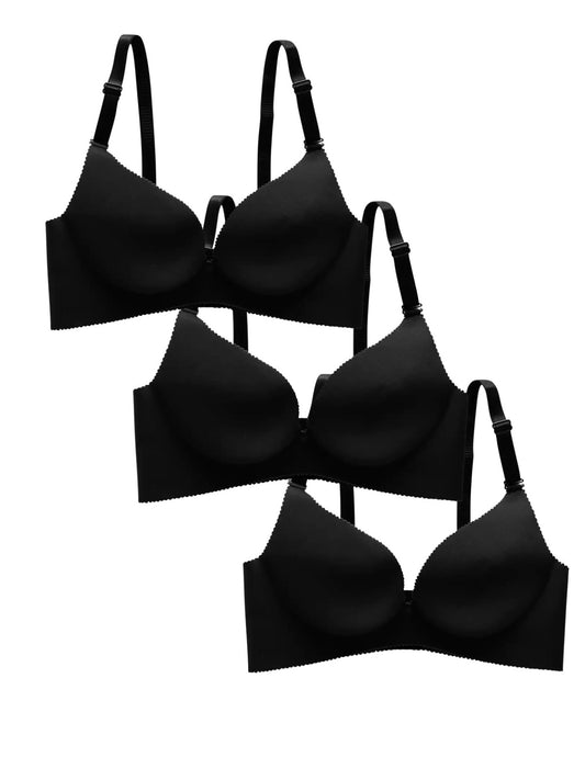 PUSH-UP BRA 【3PIECE SET】